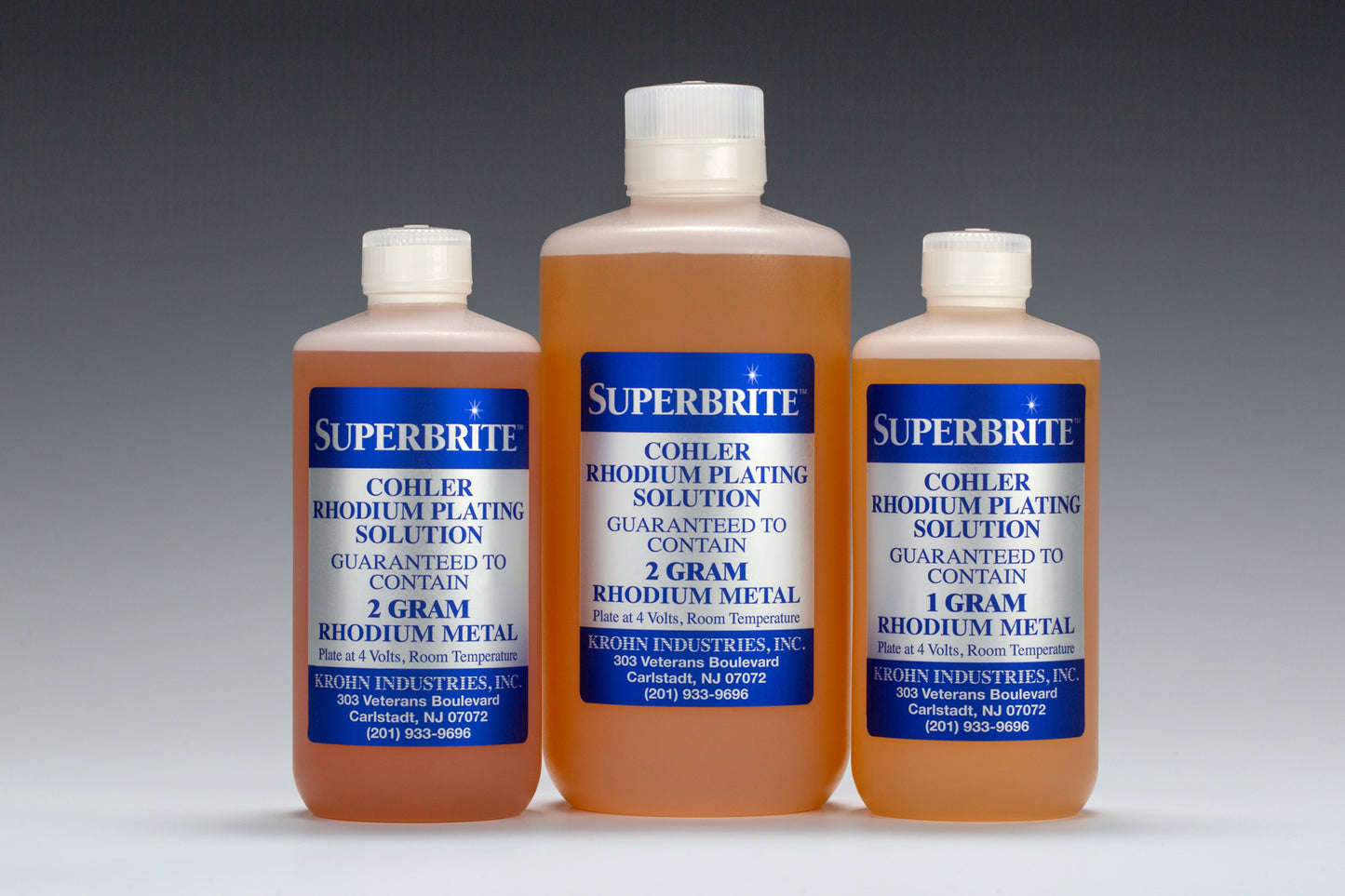 Cohler Superbrite Rhodium Plating Solution 1/2 GRAM