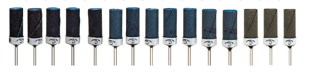 3/32³ (2.35 Mm) Shank Sandpaper Rolls Choice Of Grits: 180 “ 5000 In Packs Of 12 Per Gr